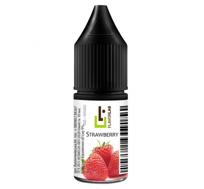 Ароматизатор FlavorLab 10 мл Strawberry (Клубника)