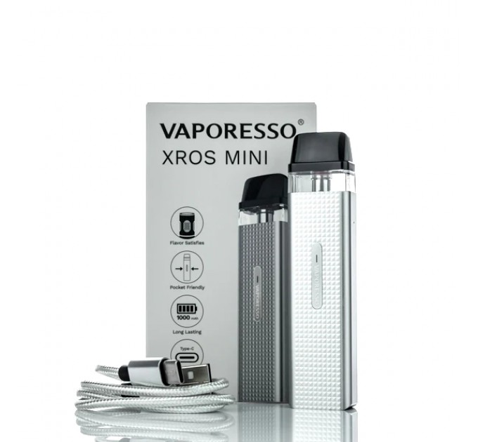 Под-система Vaporesso XROS Mini Original Pod System 1000mAh (Silver)
