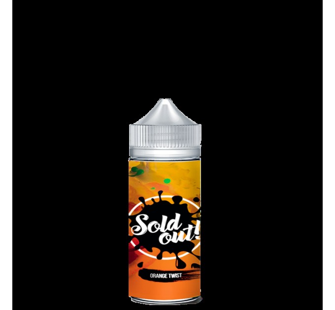 Жидкость для электронных сигарет Sold Out Orange Twist 0 мг 30 мл (Апельсин с клубникой и кокосом)