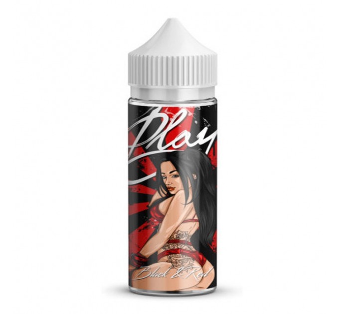 Жидкость для электронных сигарет PLAY Black & Red 3 мг 120 мл (Кола с холодком)