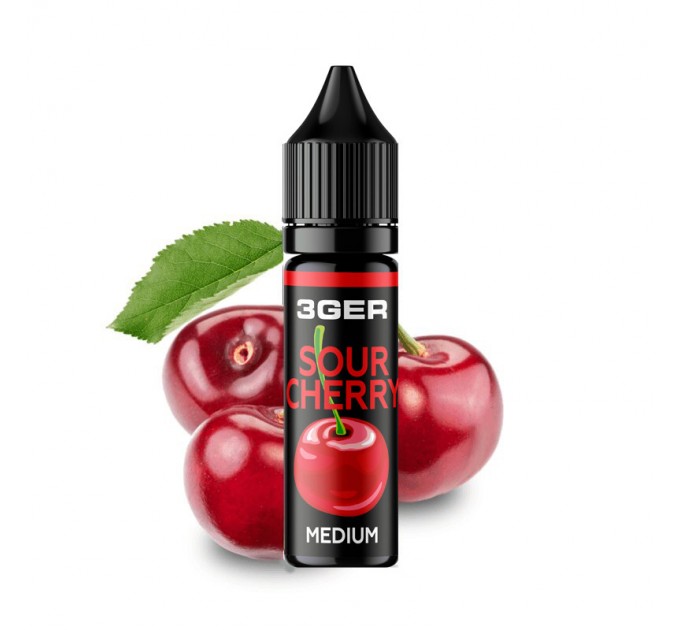 Рідина для систем 3GER Salt Sour Cherry 15 мл 50 мг (Кисла вишня)