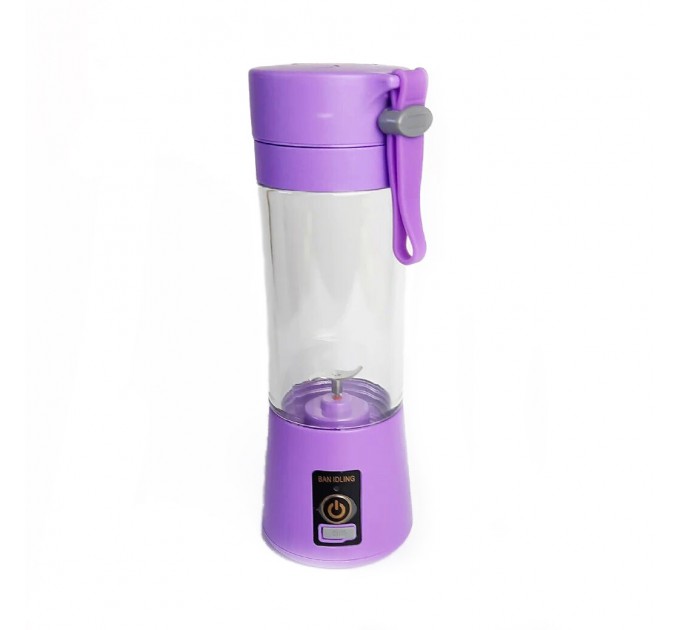 Блендер Juice Cup HM-03 USB портативний (Purple, 2 ножі)