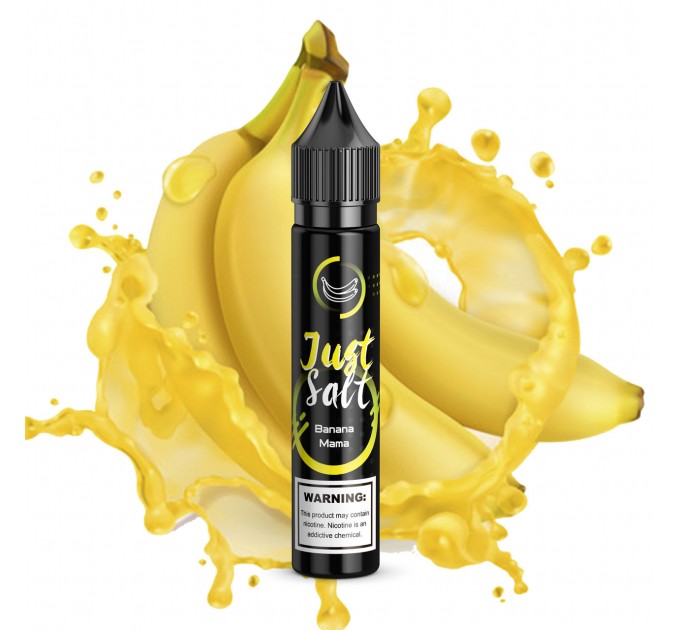 Жидкость для POD систем Just Salt Banana Mama 25 мг 30 мл (Банановая жвачка)