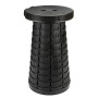 Портативний складний стілець Retractable Folding Stools (Black)