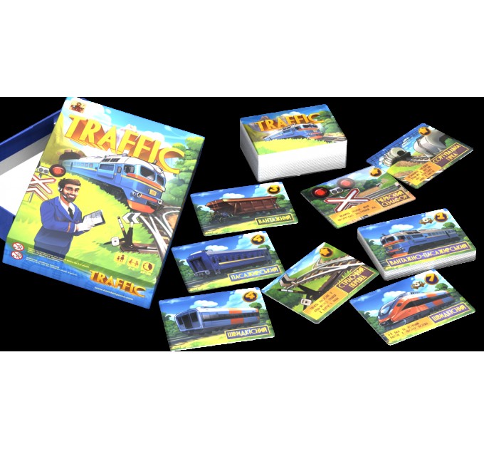 Гра настільна Bombat Game Трафік (2-6 гравців, 7+ років)