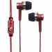 Вакуумні навушники DK75i Red