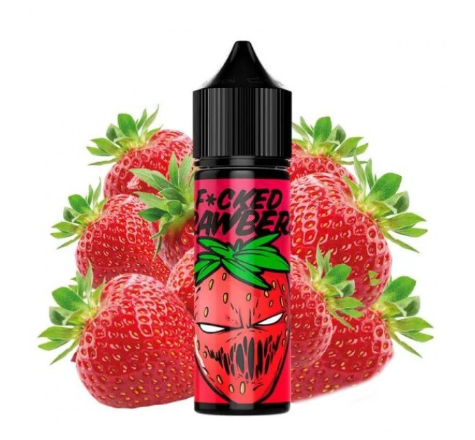 Рідина для електронних сигарет Fucked Fruits Strawberry 60 мл 0 мг (Полуниця)