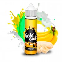 Жидкость для электронных сигарет Sold Out Banana Squirt 0 мг 60 мл (Банановый кейк)