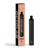 Одноразовая электронная сигарета Octolab Pod 950mAh 5.5ml 1600 затяжек Kit 50 мг Peach - Персик Лёд