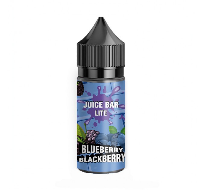 Рідина для POD систем Flavorlab JUICE BAR Lite Blueberry Blackberry 30 мл 50 мг (Чорниця ожина)