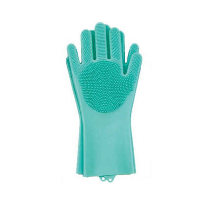 Рукавички для миття посуду Gloves for washing dishes (Green)