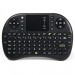 Бездротова міні-клавіатура пульт для ТБ "Mini Keyboard UKB 500" (Black, англійська версія)