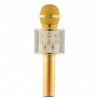 Мікрофон для караоке WS 858 (Gold)
