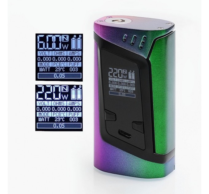 Батарейний мод Smok Alien 220W Box Mod Full Color