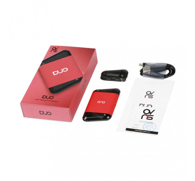 Стартовый набор Ovns Duo Pod System 400mAh Kit Red
