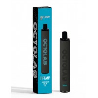 Одноразова електронна сигарета Octolab Pod 950mAh 5.5ml 1600 затяжок Kit 50 мг Tiffany - Кавун Диня Льод