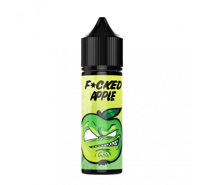 Жидкость для электронных сигарет Fucked Mix Sour Apple 60 мл 0 мг (Кислое яблоко)
