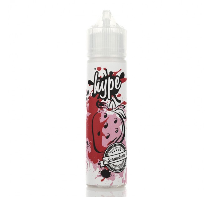 Жидкость для электронных сигарет Hype Organic Strawberry 60 мл 1.5 мг (Клубника, сливки, холодок)