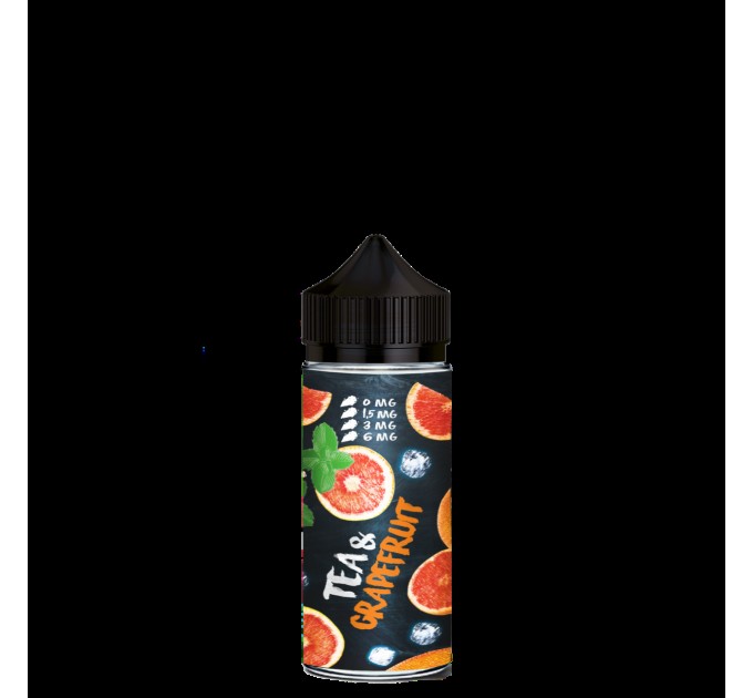Жидкость для электронных сигарет Tea & Grapefruit 0 мг 30 мл (Грейпфрутовый чай)