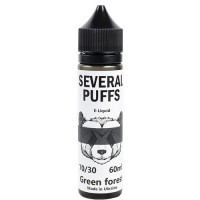 Жидкость для электронных сигарет Several Puffs Green Forest 1.5 мг 60 мл (Свежесть леса)