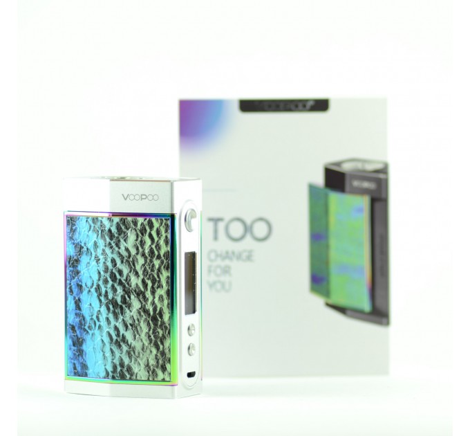 Батарейный мод VOOPOO TOO 180W TC Mod Silver Turquoise