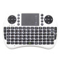 Беспроводная мини клавиатура пульт для ТВ "Mini Keyboard UKB 500" (White)