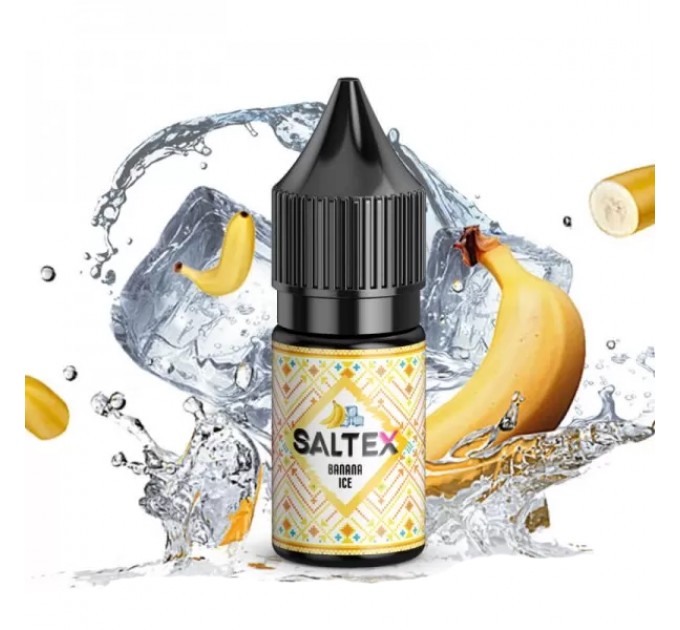 Жидкость для POD систем Saltex UA Banana Ice 10 мл 50 мг (Банан Айс)