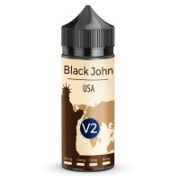Рідина для електронних сигарет Black John V2 USA 6 мг 100 мл (Тютюн з деревним відтінком)