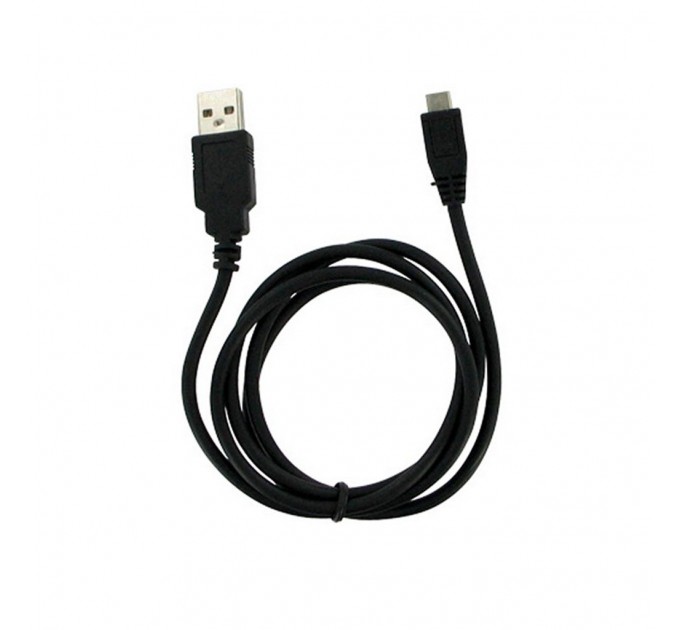Кабель для заряджання USB - microUSB 75 см (Black)
