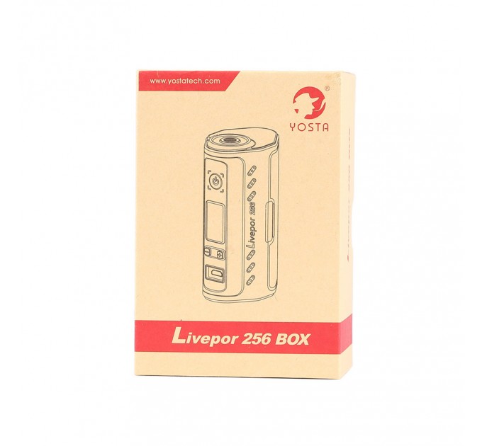 Батарейный мод Yosta Livepor 256W Box Mod Black
