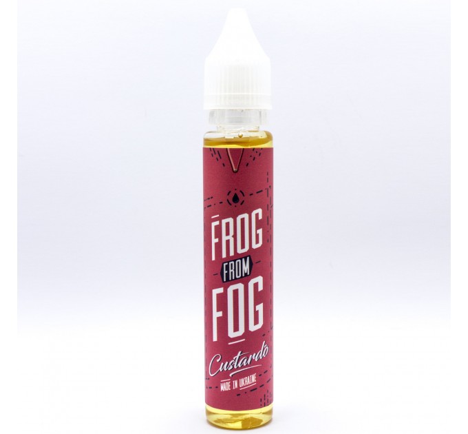 Рідина для електронних сигарет Frog from Fog Custardo 1.5 мг 30 мл (Полуниця + Крем)