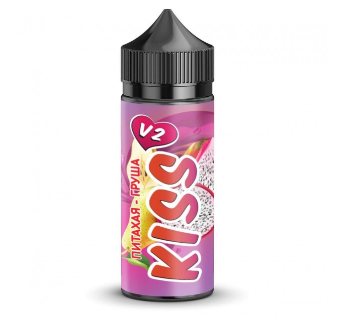 Жидкость для электронных сигарет KISS V2 6 мг 100 мл (Питахая - груша)