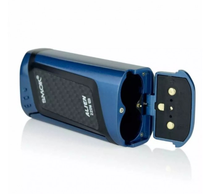 Батарейный мод Smok Alien 220W Box Mod Blue Black
