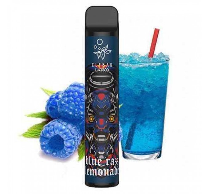 Одноразовая электронная сигарета ELF BAR LUX Pod 850mAh 4.8ml 1500 затяжек Kit 20 мг, Blue Razz Lemonade