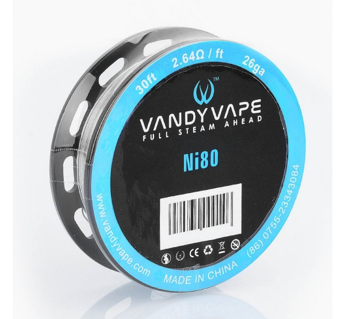 Проволока для спирали Vandy Vape Resistance Wire Original Ni80 26GA