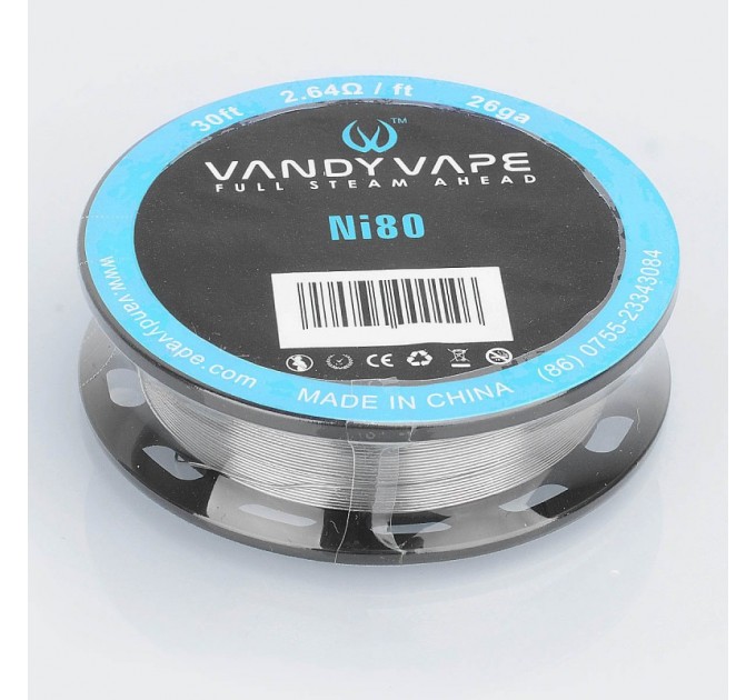 Дріт для спіралі Vandy Vape Resistance Wire Original Ni80 26GA