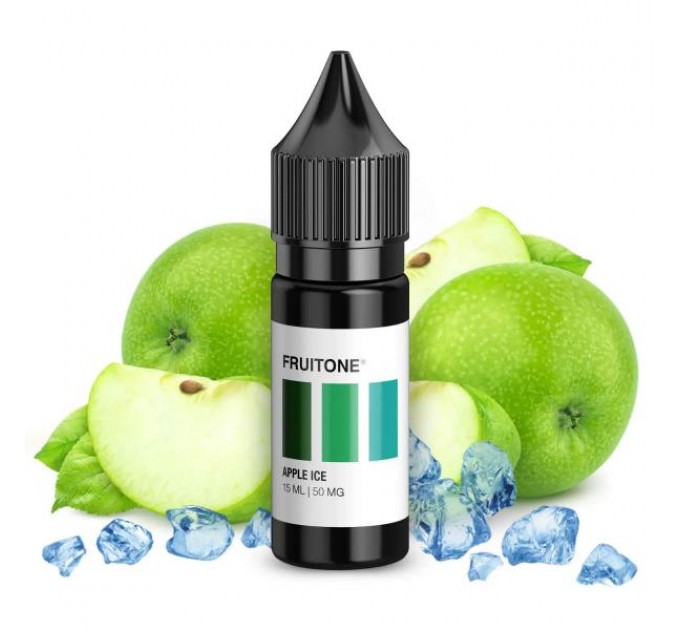 Рідина для POD систем Fruitone Apple Ice 15 мл 50 мг (Яблуко Айс)