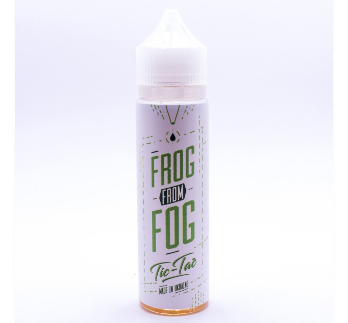 Рідина для електронних сигарет Frog from Fog Tic-tac 0 мг 60 мл (М'ята)