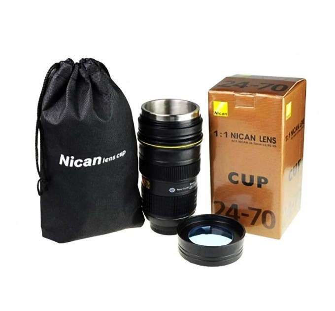 Чашка термооб'єктив NICAN Cup (Black)