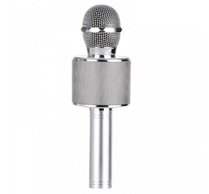 Микрофон для караоке WS 858 (Silver)