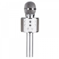 Мікрофон для караоке WS 858 (Silver)