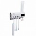 Диспенсер для зубной пасты и щеток Toothbrush Sterilizer автоматический (White) 