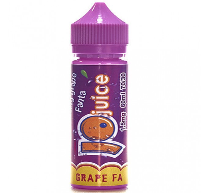 Жидкость для электронных сигарет Jo Juice Grape Fa 0 мг 120 мл (Виноградная фанта)