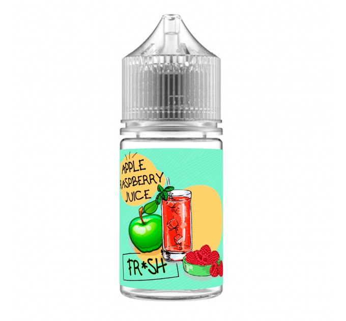 Жидкость для POD систем Fr*sh Frash Salt Apple Raspberry Juice 30 мл 30 мг (Яблочно-малиновый сок)