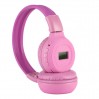 Бездротові блютуз навушники N65BT Pink