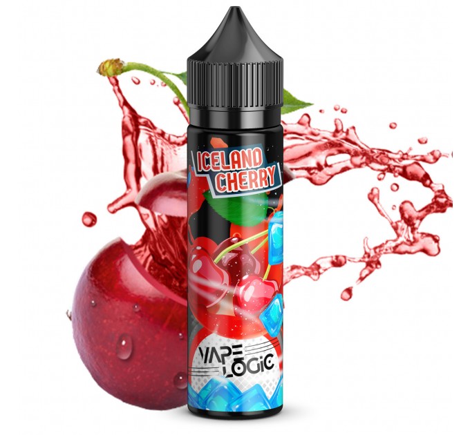 Жидкость для электронных сигарет Vape Logic Iceland Cherry 6 мг 60 мл (Спелая вишня)
