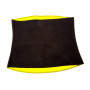 Пояс для похудения утягивающий Hot Shapers (Black Yellow, XL)