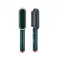 Расческа-выпрямитель Hair Straightener HQT-908/909 (Green) 