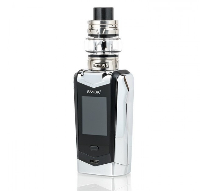 Стартовый набор Smok Species 230W Touch Screen TC Kit with TFV8 Baby V2 Prism Chrome and Black