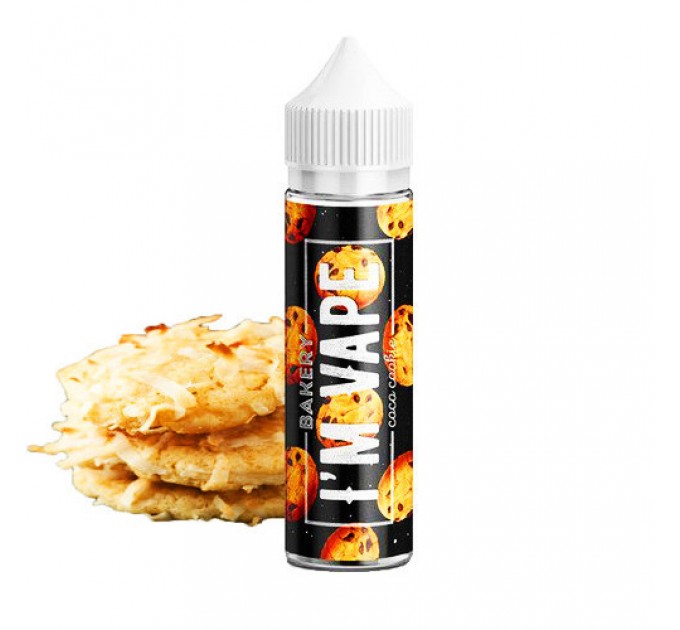 Рідина для електронних сигарет I'М VAPE Coco cookie 1.5мг 60мл (Кокосове печиво)